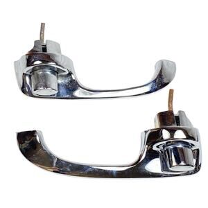 '68 '72 Chevelle El Camino Outside Door Handle Set Pair #4890 Kit Gaskets Screws
